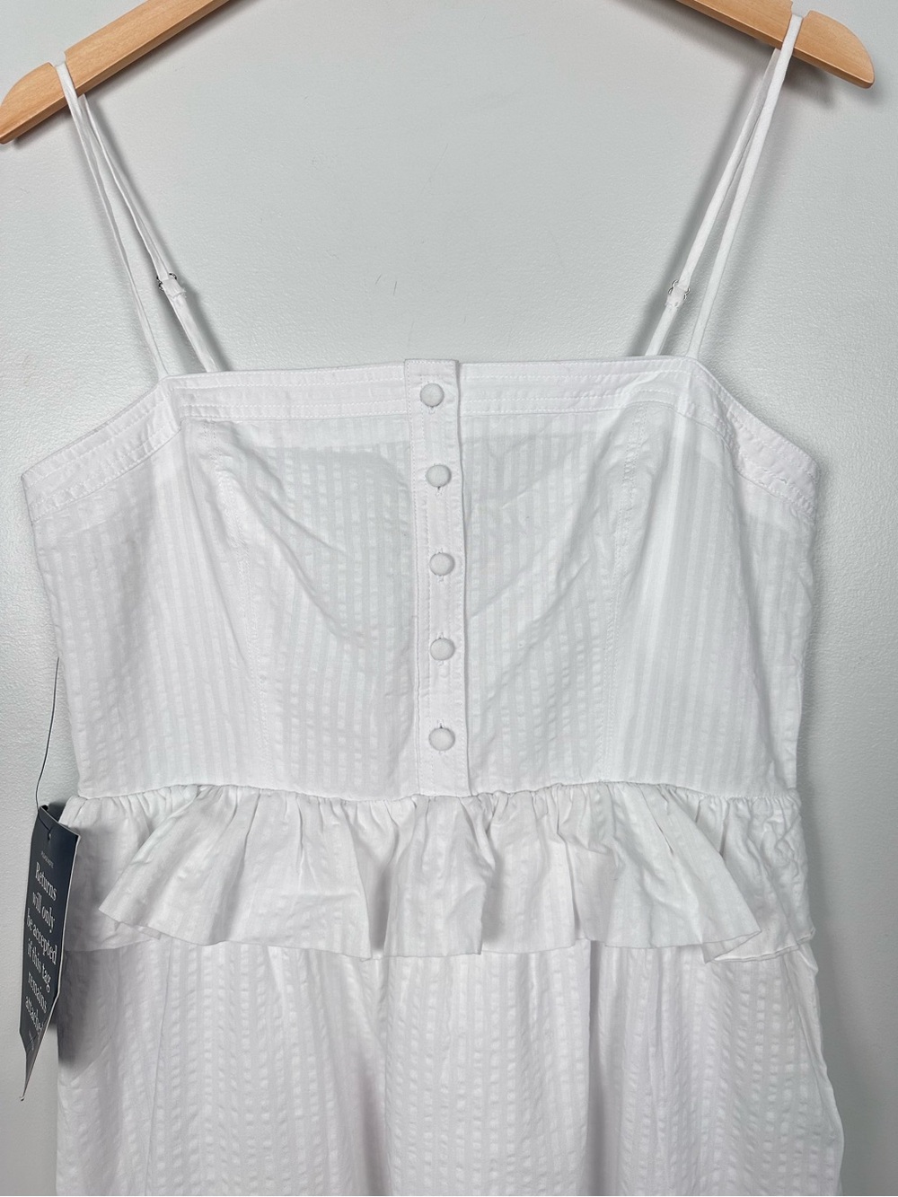 TUCKERNUCK White Shadow Seersucker Maddy Dress - Picture 4 of 10